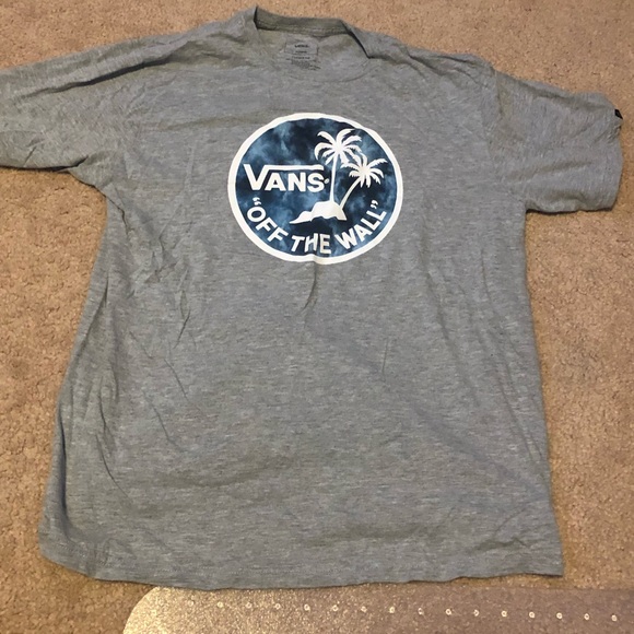 Boys Gray Vans T-shirt - Picture 1 of 3